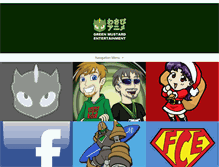 Tablet Screenshot of greenmustard.com